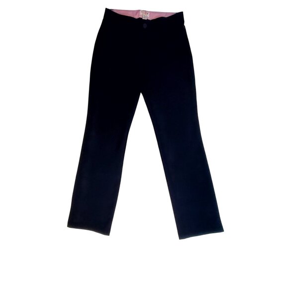 Cat & Jack Girls Navy School Uniform Stretch Pants Size 10 Made In Vietnam - Picture 1 of 13